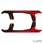 ALZRC - Devil 380 FAST Carbon Fiber Landing Skid Color Sticker - Red