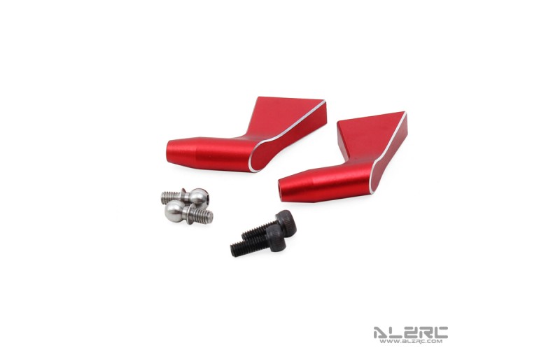ALZRC - Devil 505 FAST Metal Main Rotor Holder Arm Set - Red