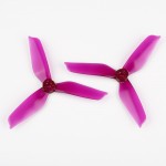 DYS 5*4.5 5 Inch 3 Blade Propeller CW CCW one pair PURPLE