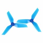 DYS 5*4.0 5 Inch 3 Blade Propeller CW CCW one pair BLUE