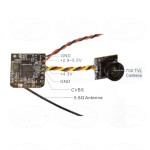 Turbowing 5.8GHZ 25mw 48ch Split FPV 700TVL Camera and Video Transmitter