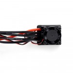 RC Car Flycolor Lighting Series 45A 2-4S RC Car Brushless ESC with 6V 2A BEC for 1:12 Car