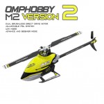 OMPHOBBY M2 V2 6CH 3D Flybarless Dual Brushless Motor Direct-Drive RC Helicopter BNF