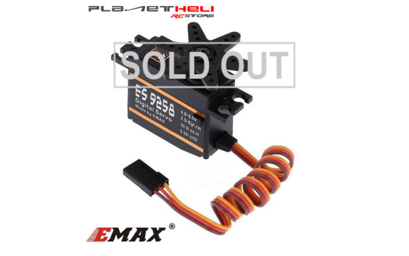 EMAX ES9258 Metal Gear Digital Servo For Tail class 450 Rc Helicopter