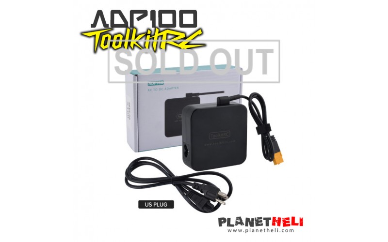 ToolkitRC - ADP100 100w 20v 5A Power Supply Unit with XT60 Output