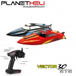 Volantex RC Boat Vector30 795-3 2.4GHz 4 Channel 30km/h Racing Remote Control (RTR)