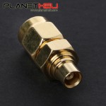 SMA Male Plug To MCX Female Jack RF Coax Adapter Connector Straight Goldplated