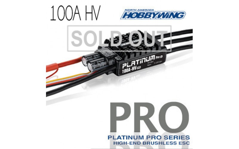 HOBBYWING Platinum Pro V3 100A-HV