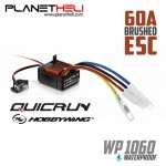 Hobbywing Quicrun 60A Waterproof Brushed ESC Controller for 1:10 RC Car