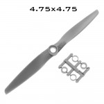 High Quality Grey Plastic APC 4.75x4.75 CCW Propeller Blade for RC Airplane Plane Fixed-Wing Part