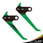 ALZRC - Devil 380 FAST Carbon Vertical Stabilizer Color Sticker - Green