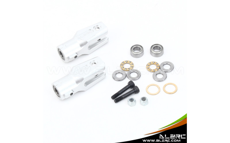 ALZRC - Devil 380 FAST Metal Main Rotor Holder - Silver