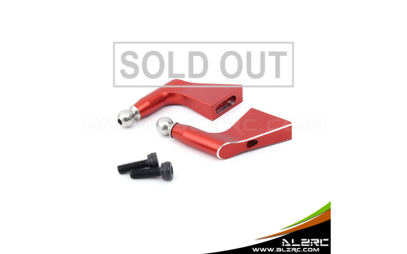 ALZRC - Devil 380 FAST Metal Main Rotor Holder Arm Set - Red