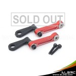 ALZRC - Devil 380 FAST Metal Radius Arm Set - Red