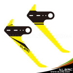 ALZRC - Devil 380 FAST Carbon Vertical Stabilizer Color Sticker - Yellow