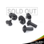 ALZRC - Devil 450 Pro Torque Tube Drive Gear Set - Front - Black
