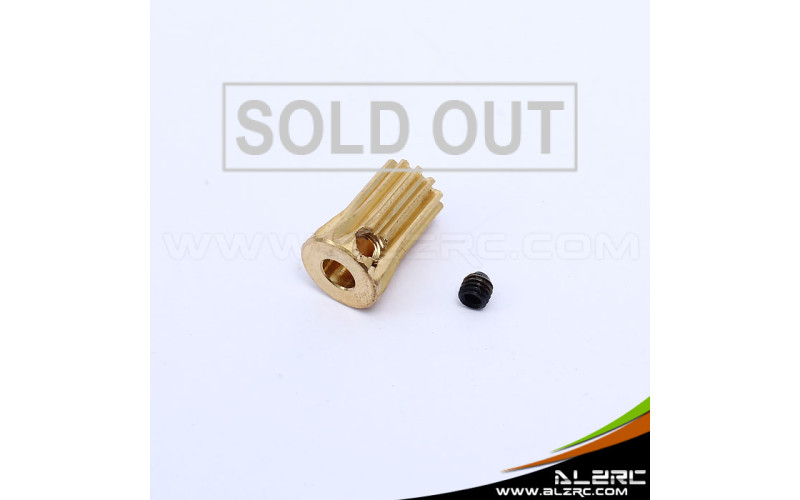 ALZRC - Devil 450 3.5mm Copper Motor Pinion Gear 12T