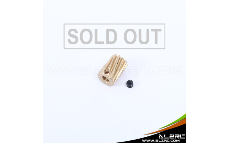 ALZRC - Devil 450 3.17mm Copper Motor Pinion Helical Gear 11T