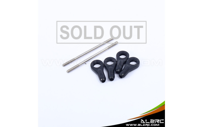  ALZRC - Devil 450 Pro V2 FBL Linkage rod - A set - 32mm