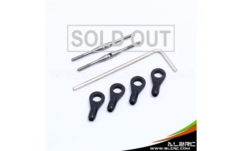 ALZRC - Devil 450 Pro V2 FBL Adjustable Pitch Control Rod - 32mm