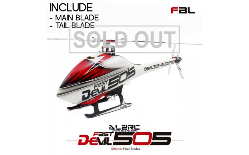 ALZRC - Devil 505 FAST FBL KIT - Silver
