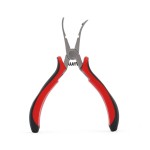 Stainless Steel Bent Head Ball Link Plier - Red