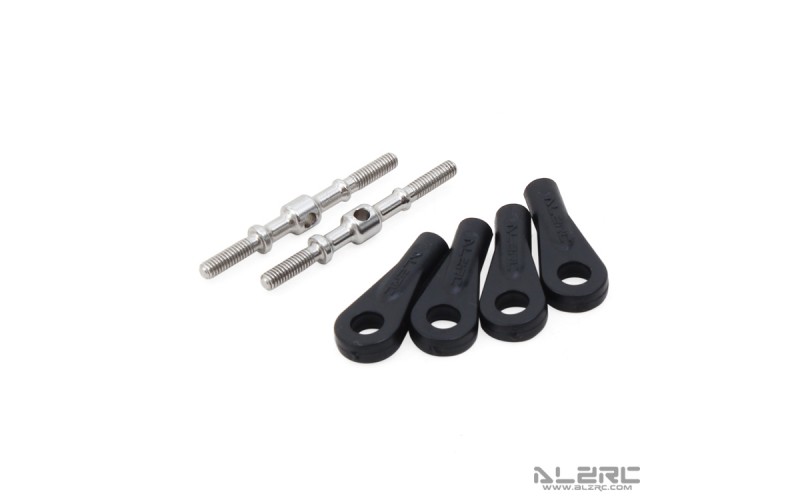 ALZRC - Devil 505 FAST FBL Pros and Cons Pull Rod Set - 31mm