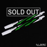ALZRC - Carbon Fiber Blades - 380mm - Painting - Green