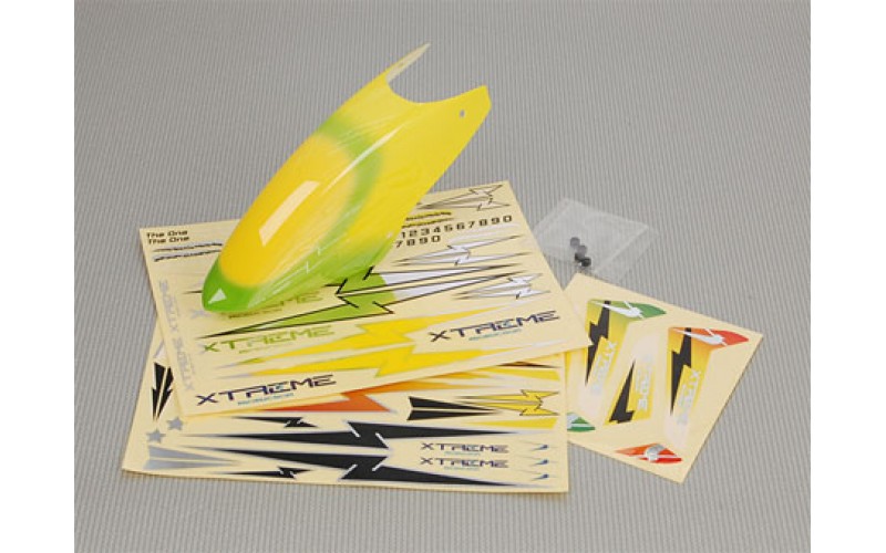 Xtreme Canopy Pre-painted Green- Blade 120SR