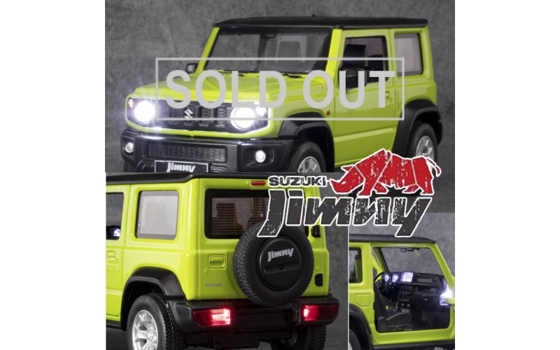 Diecast Mobil Jip Suzuki Jimny Miniatur Metal Model 1:26