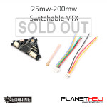 Eachine TRASHCAN 75mm FPV Racing Drone Spare Part 5.8G 25mW~200MW Switchable VTX FPV Transmitter 3.3-5.5V