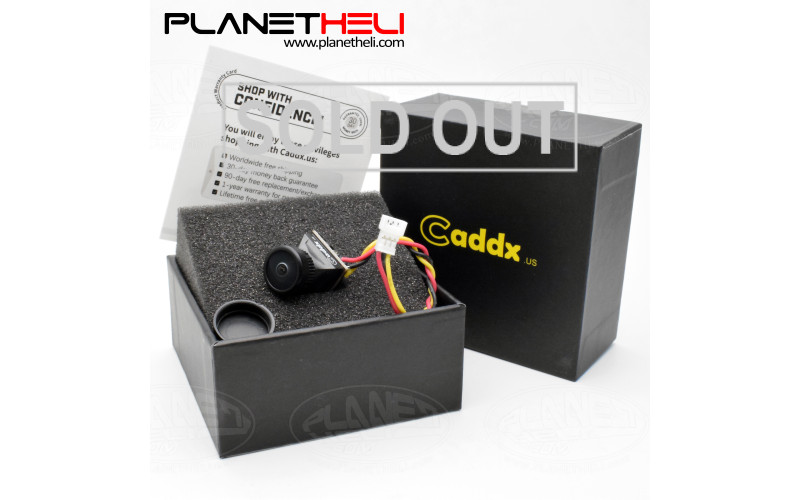 CADDX - EOS1 1200TVL 1/3" CMOS Sensor Nano FPV Camera NTSC Global WDR 2.1mm Lens