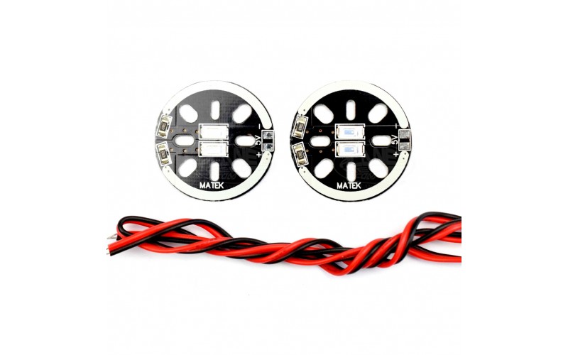 Matek Systems LED CIRCLE X2/5V, Motor mount