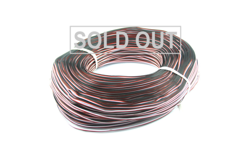 Servo Cable 3Line For Hobby Model Aircraft 26AWG (1 Meter)