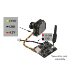 Turbowing DVR 1/3 700tvl 120 Degree AV Camera NTSC CYCLOPS 3 DVR-Camera