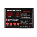 Original Flycolor Programing Card for RC Boats ESC Electronic Speed Controller