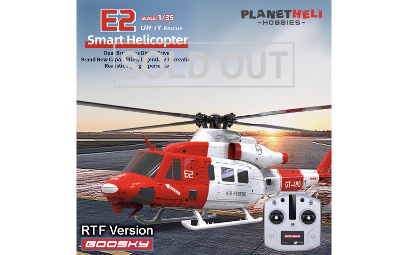 Goosky E2 UH-1Y Venom GPS Helicopter - RTF