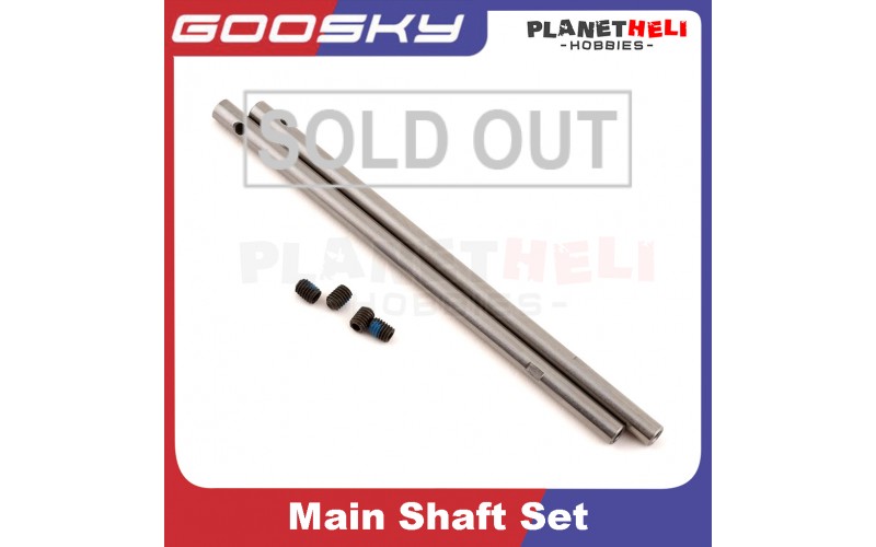 Goosky S2 Main Shaft Set spareparts