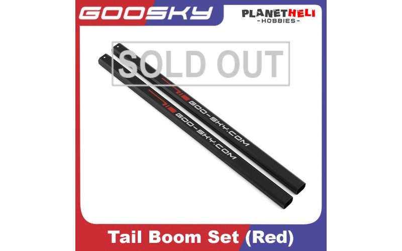 Goosky S2 Tail Boom set (Red) spareparts