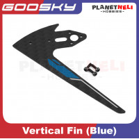 Goosky S2 Vertical fin (Blue) spareparts