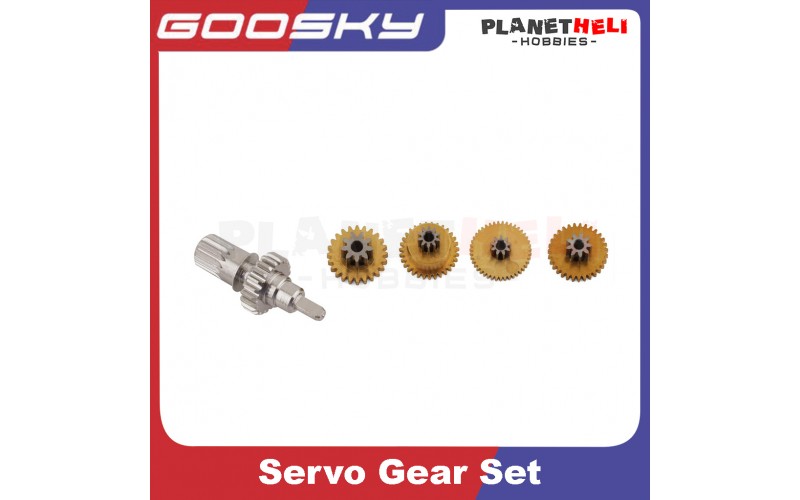 Goosky S2 Swashplate servo gear set spareparts