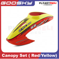 Goosky S2 Canopy Set ( Red/Yellow) spareparts