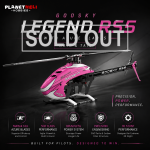Goosky Legend RS5 Kit Pink With Azure main blade(560mm) & tail blade(95mm)