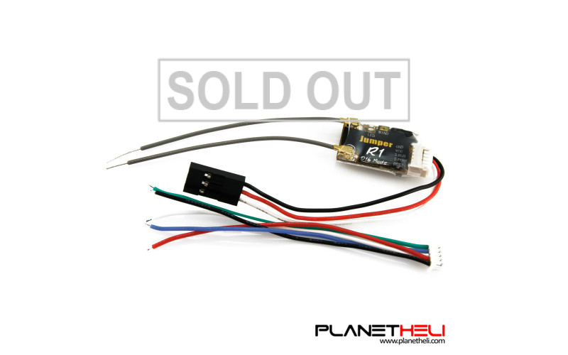 Jumper R1 - D16 Frsky Compatible Micro Receiver with S.Port and S.bus
