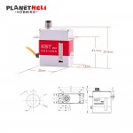 KST DS215MG V8.0 Digital Metal Gear Micro Servo