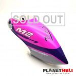 OMPHOBBY M2 3D Helicopter Canopy Purple