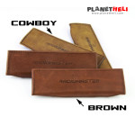 RadioMaster TX16s Optional Brown or Cowboy Leather Side Grips (pair)