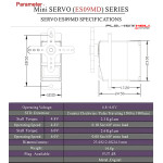 EMAX ES09MD Digital Swash Servo For 450 Helicopter With Metal Gear