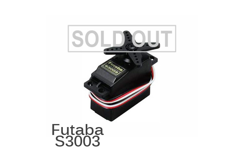 Genuine Futaba S3003 37.2g Standard Servos