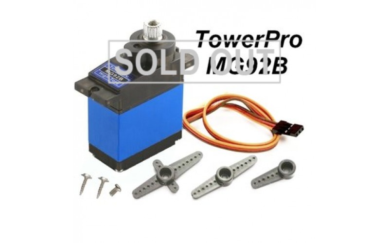 Towerpro MG92B Robot 13.8g 3.5KG Torque Mental Gear Digital Servo